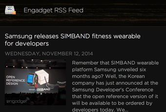 News / RSS Reader