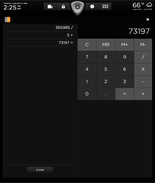 Calculator Full Screen