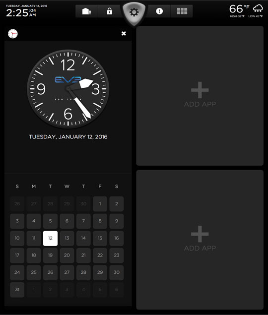 World Clock Vertical