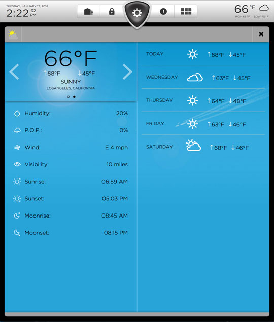 Weather Full Screen